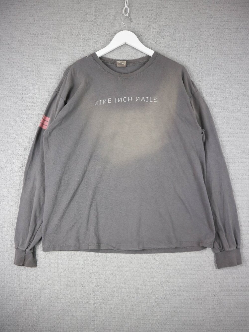 Nine Inch Nails Vintage Distressed Faded Grunge Band Tee Mens XL Y2K 2000s